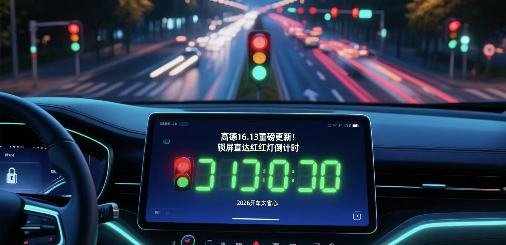 红绿灯倒计时，便利与争议的两种反应